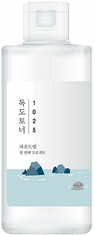 ROUND LAB Тонер тоник отшелушивающий с морской водой 1025 Dokdo Toner 200 мл Корейская Косметика ROUND LAB Тонер тоник отшелушивающий с морской водой 1025 Dokdo Toner 200 мл Корейская Косметика