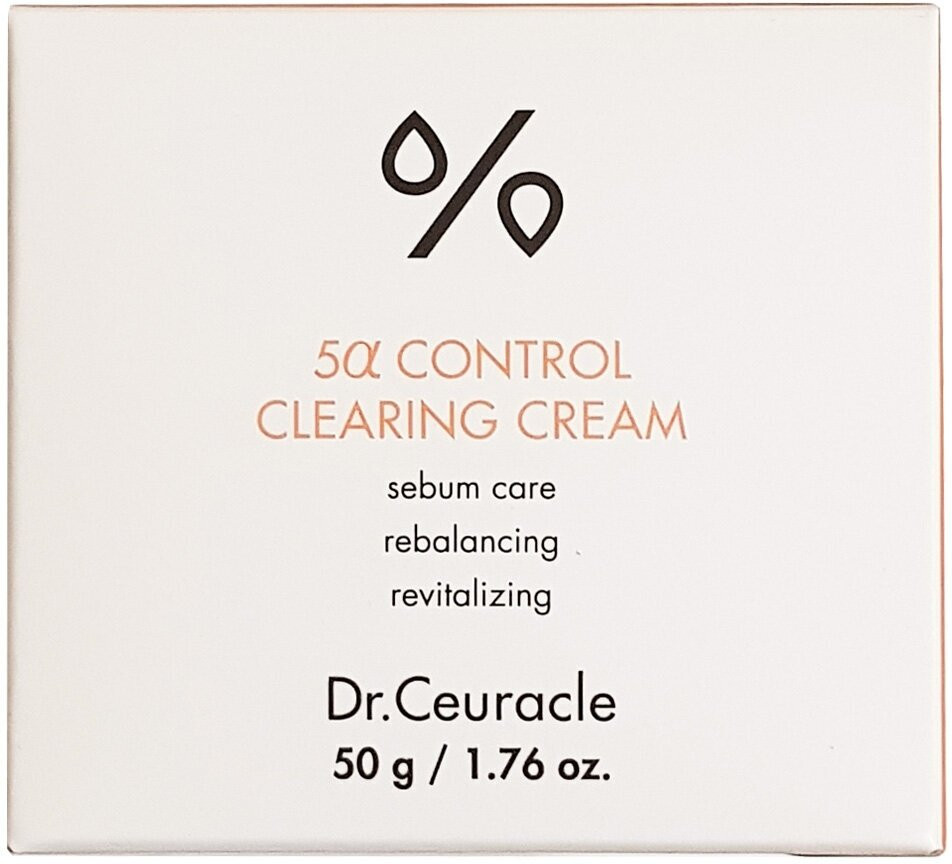 Dr.Ceuracle 5? Control Clearing Cream крем для лица, 50 мл Dr.Ceuracle 5? Control Clearing Cream крем для лица, 50 мл