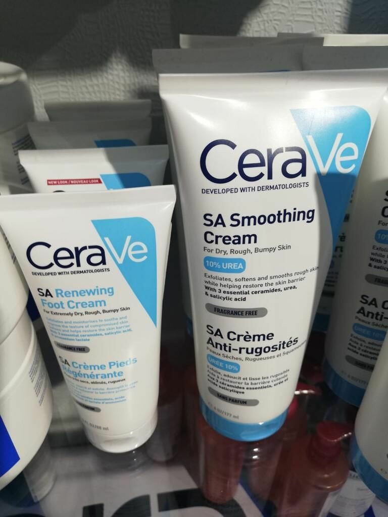 CERAVE / SA / Восстанавливающий крем для сухой, потрескавшейся кожи ног, 88 мл CERAVE / SA / Восстанавливающий крем для сухой, потрескавшейся кожи ног, 88 мл