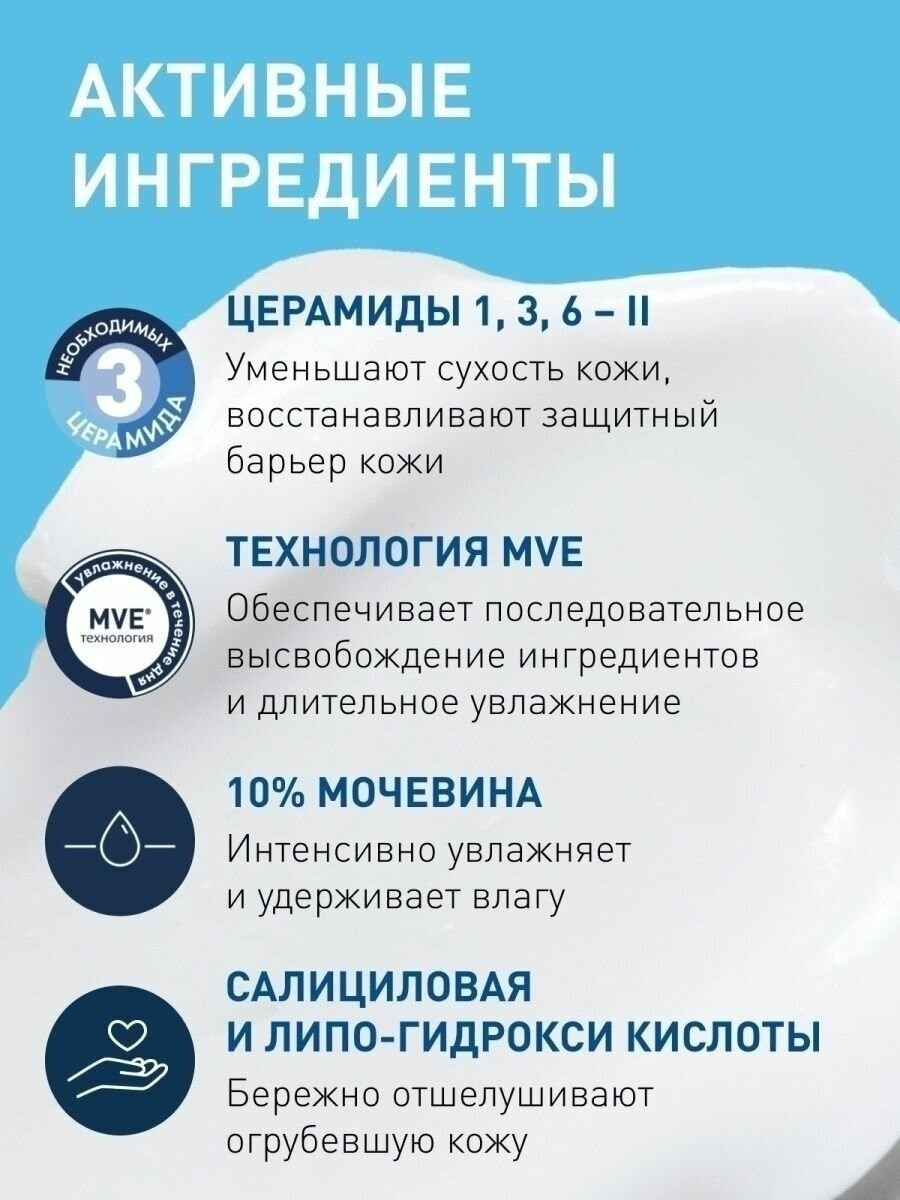 CeraVe Крем для тела SA смягчающий, огрубевшей и неровной кожи 340мл CeraVe Крем для тела SA смягчающий, огрубевшей и неровной кожи 340мл