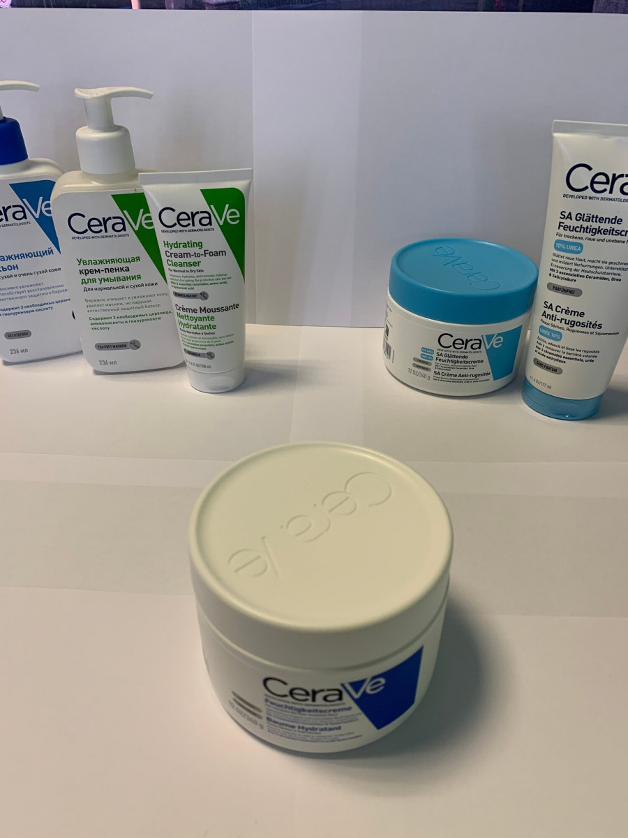 CeraVe Крем для лица и тела Moisturising Cream Увлажняющий для сухой и очень сухой кожи лица и тела, 340 г CeraVe Крем для лица и тела Moisturising Cream Увлажняющий для сухой и очень сухой кожи лица и тела, 340 г