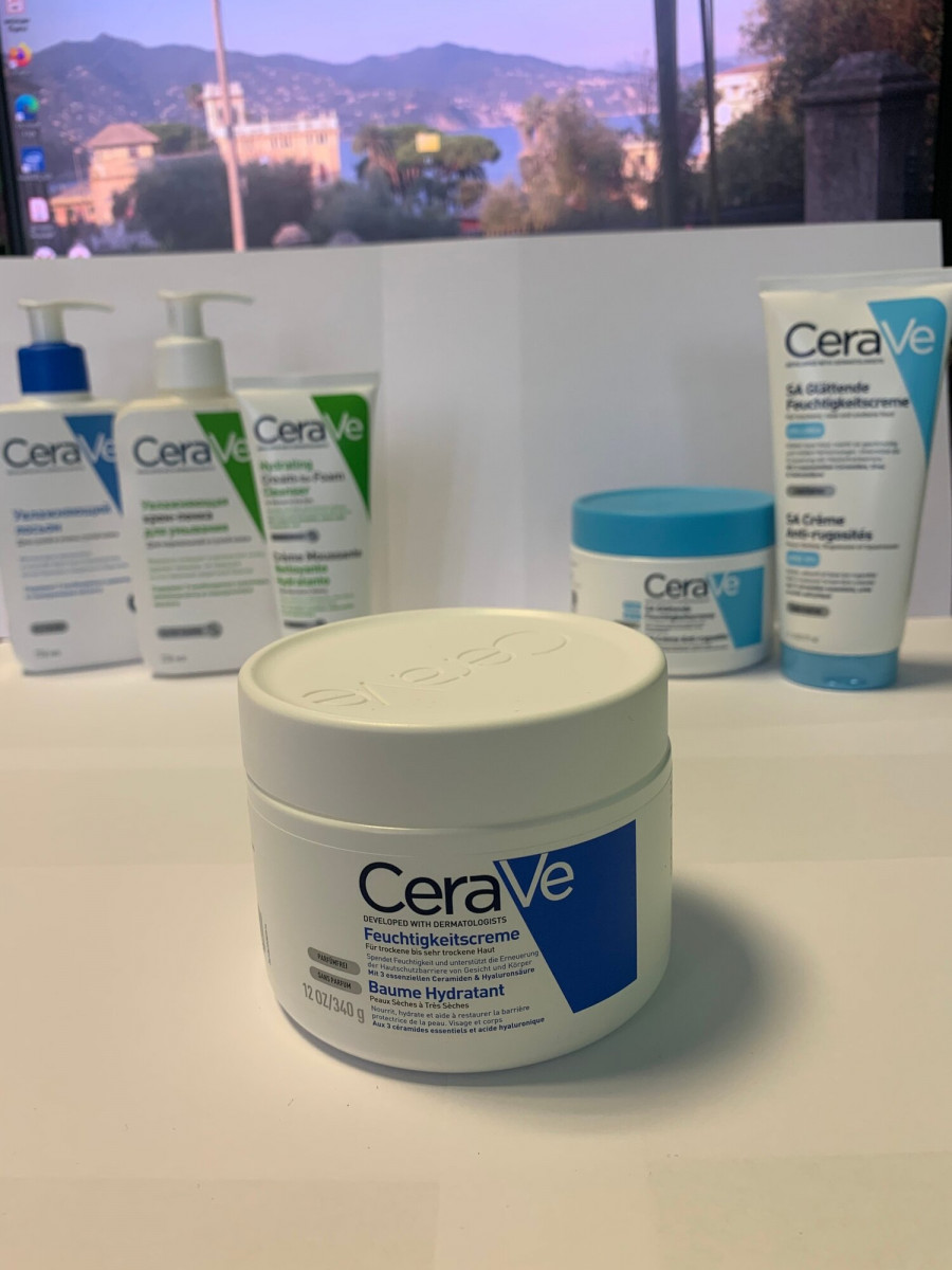 CeraVe Крем для лица и тела Moisturising Cream Увлажняющий для сухой и очень сухой кожи лица и тела, 340 г CeraVe Крем для лица и тела Moisturising Cream Увлажняющий для сухой и очень сухой кожи лица и тела, 340 г