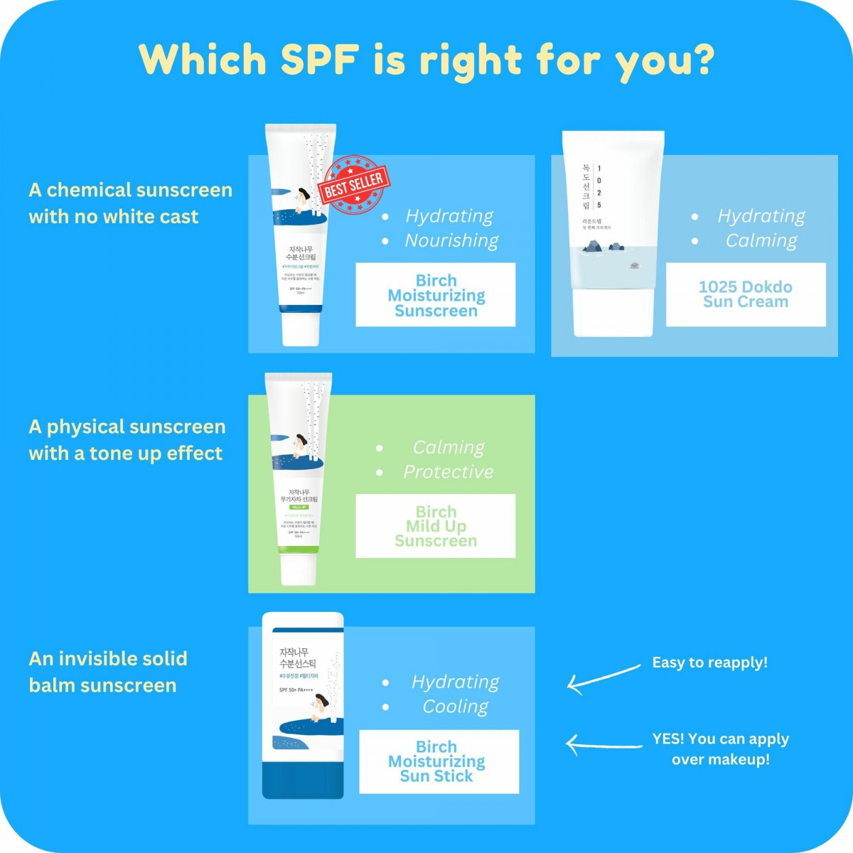 ROUND LAB Мягкий увлажняющий солнцезащитный крем Birch Juice Moisturizing Mild-Up Sunscreen SPF 50+ PA+++ 50 мл ROUND LAB Мягкий увлажняющий солнцезащитный крем Birch Juice Moisturizing Mild-Up Sunscreen SPF 50+ PA+++ 50 мл
